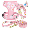 Furmanity Dog Collar - Harness - Leash - Garbage Bag Set (Pink)