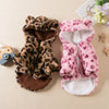 Furmanity Leopard Plush Dog Coat